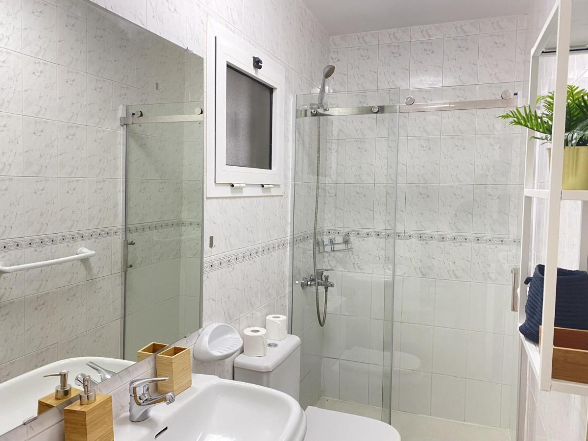 Homeforguest Two Bedroom Apartment With Pool And Terrace 科斯塔卡莱塔 外观 照片